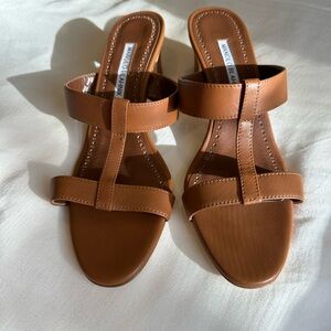 Manolo Blahnik Brown Heeled Shoes
